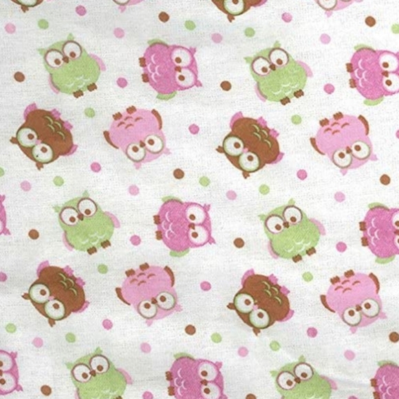 Trend Lab Deluxe Flannel Changing Pad Cover with Owls. Brand New. - Picture 2 of 4